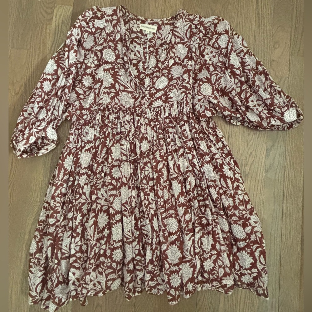 Daughters of India Kyra mini dress size small